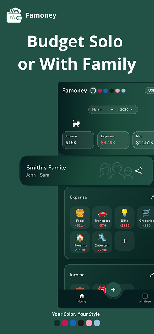 Home screen